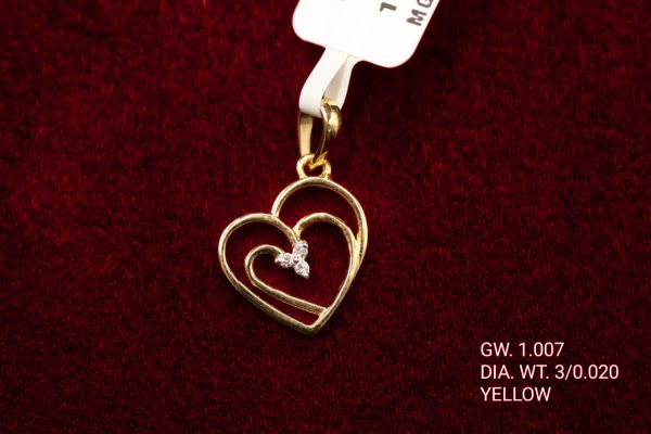 Gilded Heart Pendant